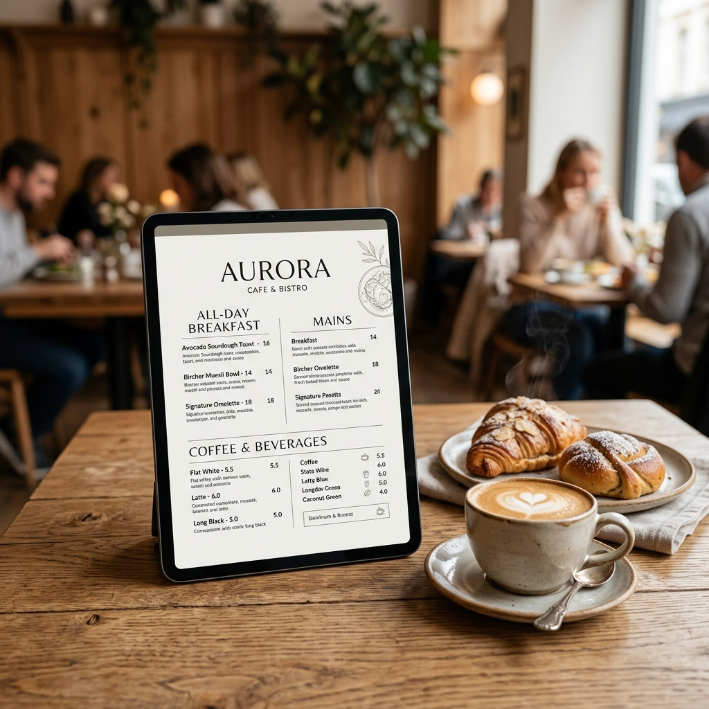 Digital Restaurant Menu